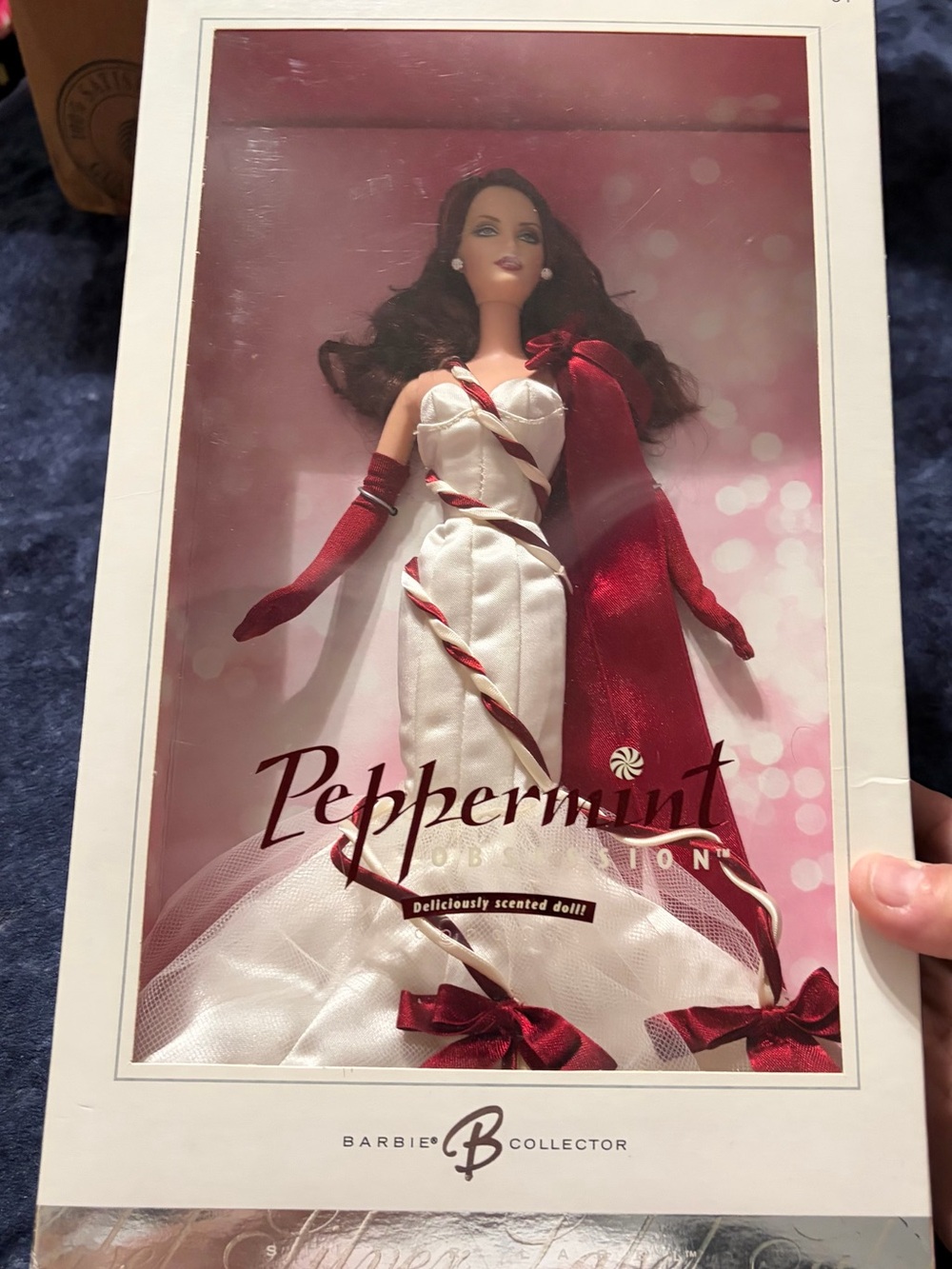 Barbie Peppermint Obsession Doll - White & Red Holiday Gown
